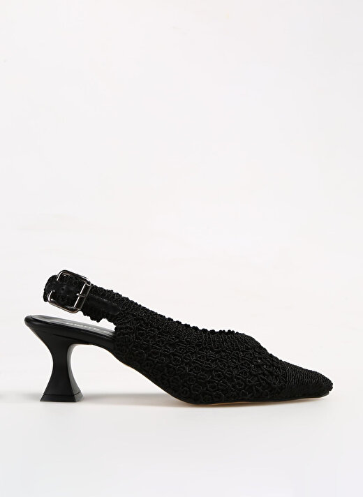 Pierre Cardin Siyah Kadın Topuklu Ayakkabı PC-53081   1