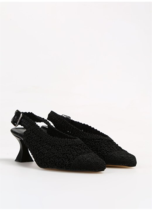 Pierre Cardin Siyah Kadın Topuklu Ayakkabı PC-53081 2