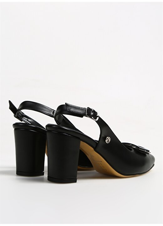 Pierre Cardin Siyah Kadın Topuklu Ayakkabı PC-53113 3
