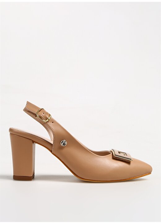 Pierre Cardin Bej Kadın Topuklu Ayakkabı PC-53113 1