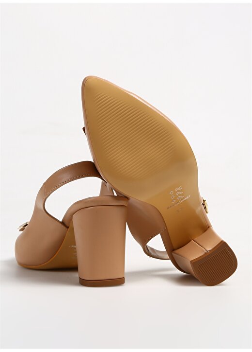 Pierre Cardin Bej Kadın Topuklu Ayakkabı PC-53113 4