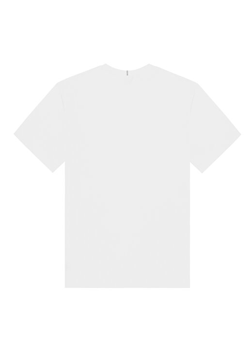Duno Bisiklet Yaka Düz Beyaz Erkek T-Shirt GREG DEIVA 1