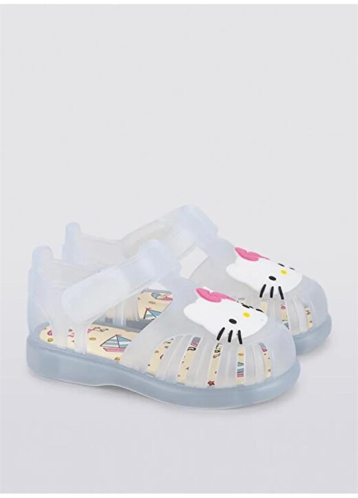 Igor Beyaz Kız Bebek Sandalet S10268 TOBBY V.KITTY 1