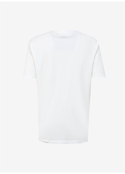 Lee Bisiklet Yaka Beyaz Erkek T-Shirt L241331100 Loose Fit T-Shirt 2