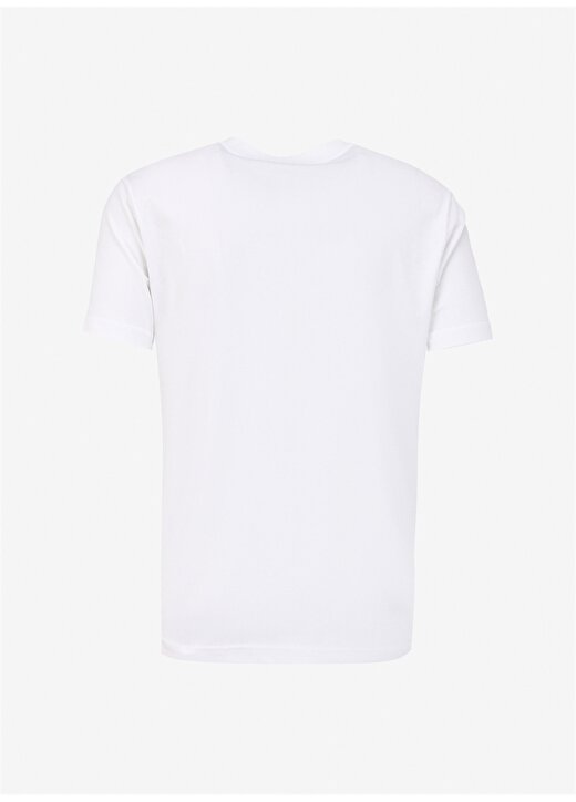Lee Bisiklet Yaka Beyaz Erkek T-Shirt L241579100 Bisiklet Yaka T-Shirt 2