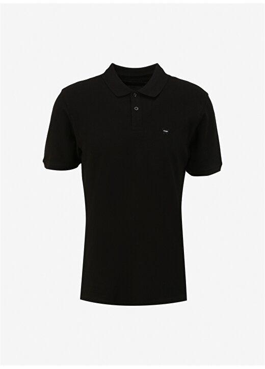 Wrangler Siyah Erkek Polo T-Shirt W7D5K4XX2T001 Kısa Kollu Polo Tshir 1