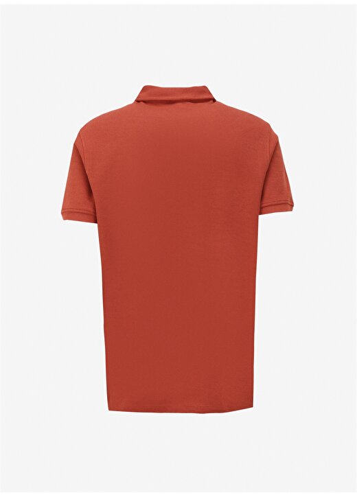 Wrangler Kiremit Erkek Polo T-Shirt W241557222 Kısa Kollu Polo T-Shirt 2