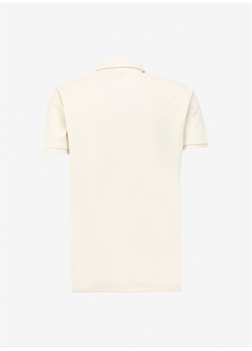 Wrangler Ekru Erkek Polo T-Shirt W241557104 Kısa Kollu Polo T-Shirt 2