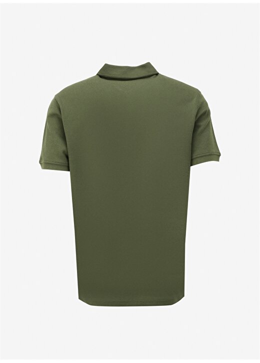 Wrangler Yağ Yeşili Erkek Polo T-Shirt W241557308 Kısa Kollu Polo T-Shirt 2