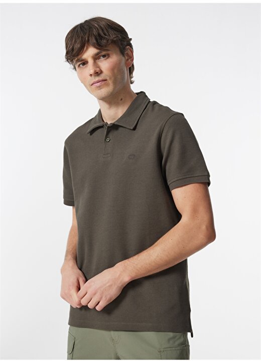 Wrangler Haki Erkek Polo T-Shirt W241557801 Kısa Kollu Polo T-Shirt 2
