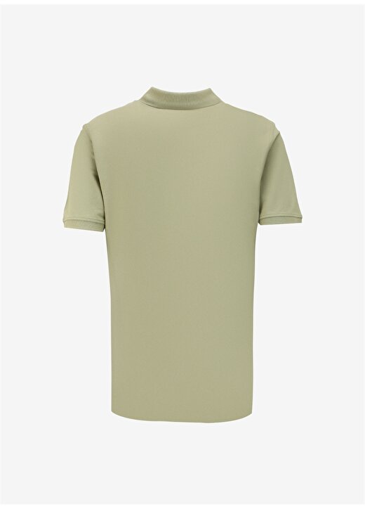 Wrangler Yeşil - Gri Erkek Polo T-Shirt W7D5K4XX2T37Y Kısa Kollu Polo Tshir 2