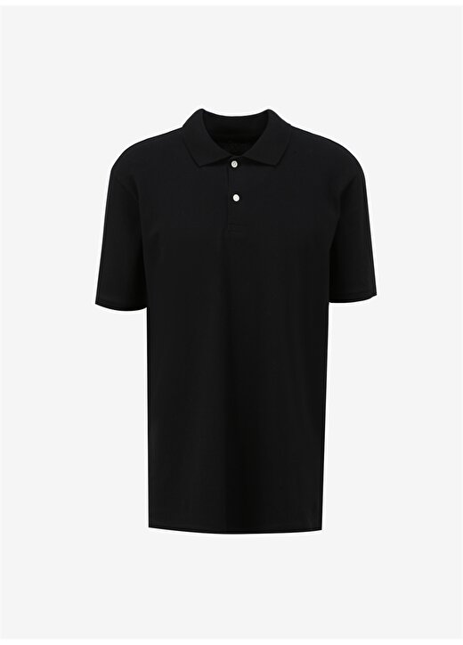 Gap Düz Siyah Erkek Polo T-Shirt 550531 1