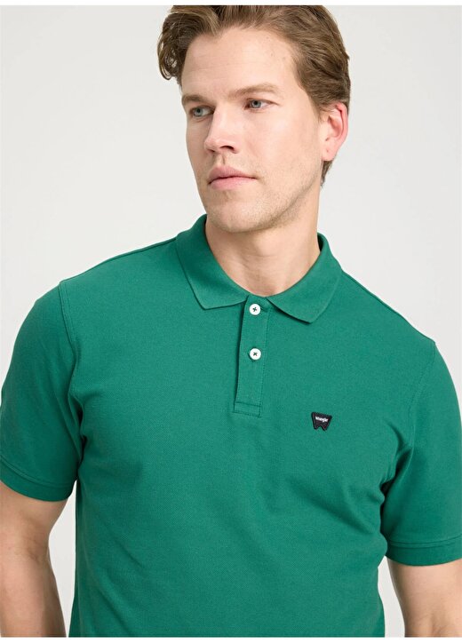 Wrangler Yeşil Erkek Polo T-Shirt W7D5K4XX2T300 Kısa Kollu Polo Tshir 1