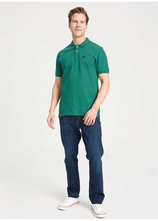 Wrangler Yeşil Erkek Polo T-Shirt W7D5K4XX2T300 Kısa Kollu Polo Tshir 2
