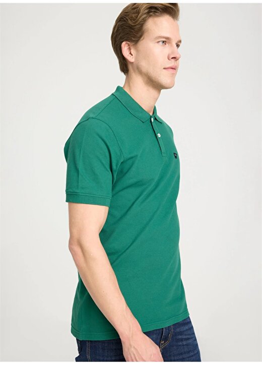 Wrangler Yeşil Erkek Polo T-Shirt W7D5K4XX2T300 Kısa Kollu Polo Tshir 3