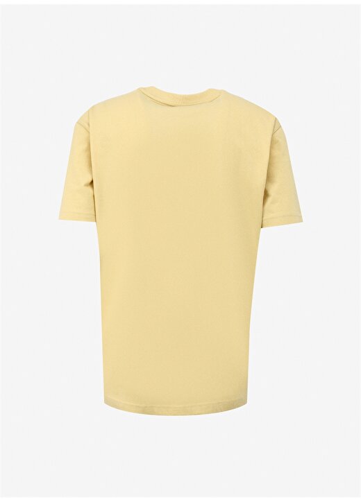 Gap Bisiklet Yaka Düz Sarı Erkek T-Shirt 507947 4