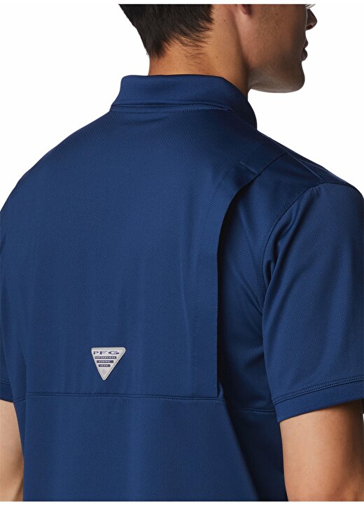 Columbia Lacivert Erkek Standart Fit Polo T-Shirt 2033201469_FM9976 4