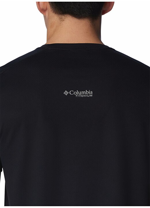 Columbia Siyah Erkek O Yaka Normal Kalıp Baskılı T-Shirt 2071891010_AO4786 3