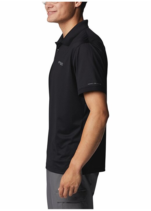 Columbia Siyah Erkek Standart Fit Polo T-Shirt 2033201010_FM9976 2