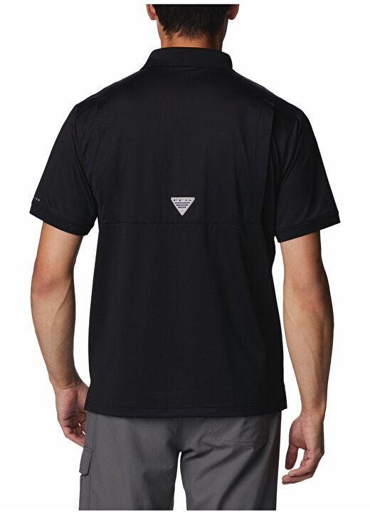 Columbia Siyah Erkek Standart Fit Polo T-Shirt 2033201010_FM9976 4