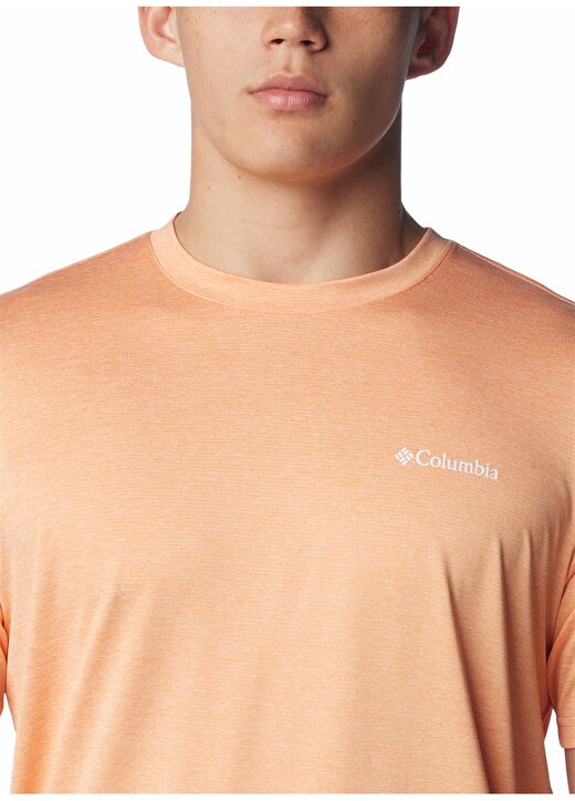 Columbia Turuncu Erkek O Yaka T-Shirt 1990391882_AO1419 3