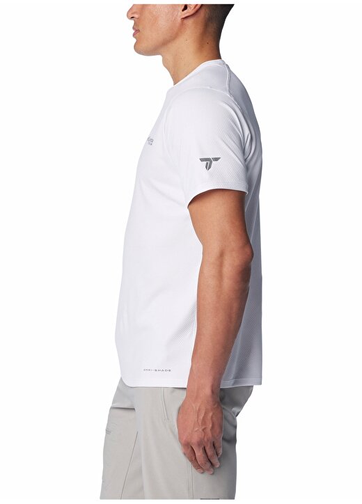 Columbia Beyaz Erkek O Yaka Normal Kalıp Baskılı T-Shirt 2071891100_AO4786 2