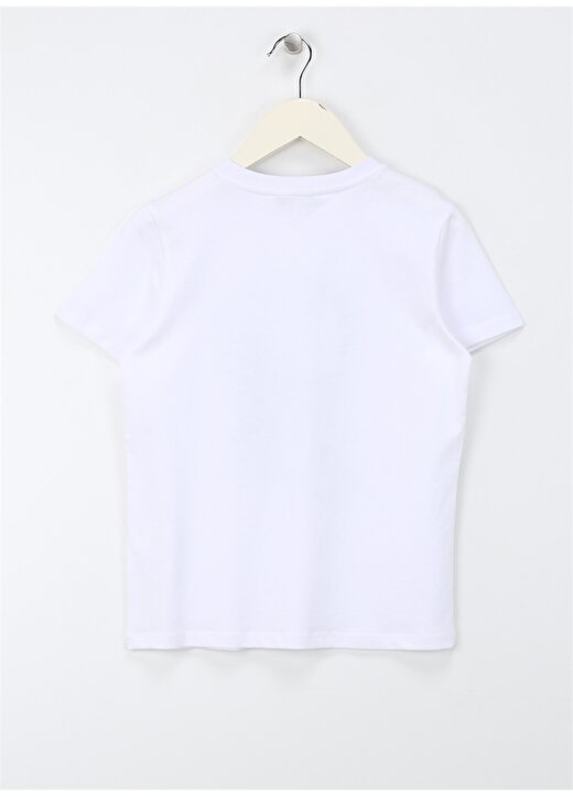 Limon Baskılı Beyaz Unisex Çocuk T-Shirt MSA-24 2