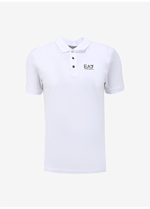 EA7 Beyaz Erkek Polo T-Shirt 3DPF16PJ03Z 1