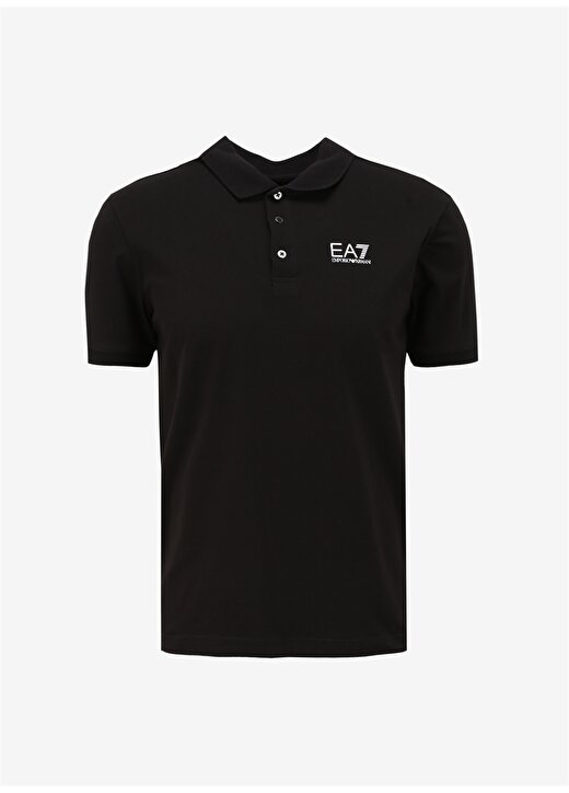 EA7 Siyah Erkek Polo T-Shirt 3DPF16PJ03Z 1