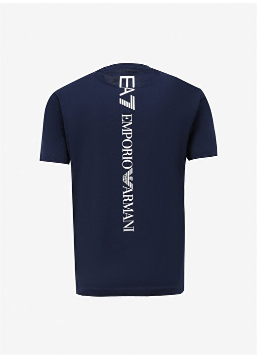 EA7 Bisiklet Yaka Lacivert Erkek T-Shirt 8NPT18PJ02Z 2