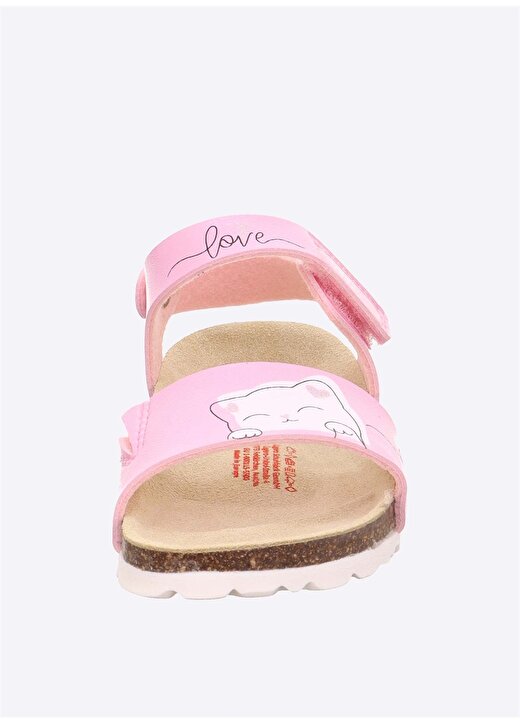 Superfit Pembe Kız Bebek Sandalet 1-000115-5500-1 3