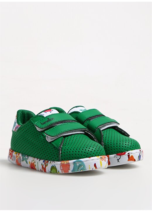 Benetton Yeşil Bebek Sneaker BN-31517 2