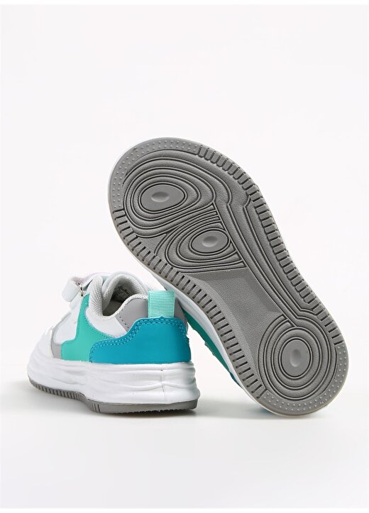 Benetton Beyaz - Gri Erkek Çocuk Sneaker BNI-10025 4