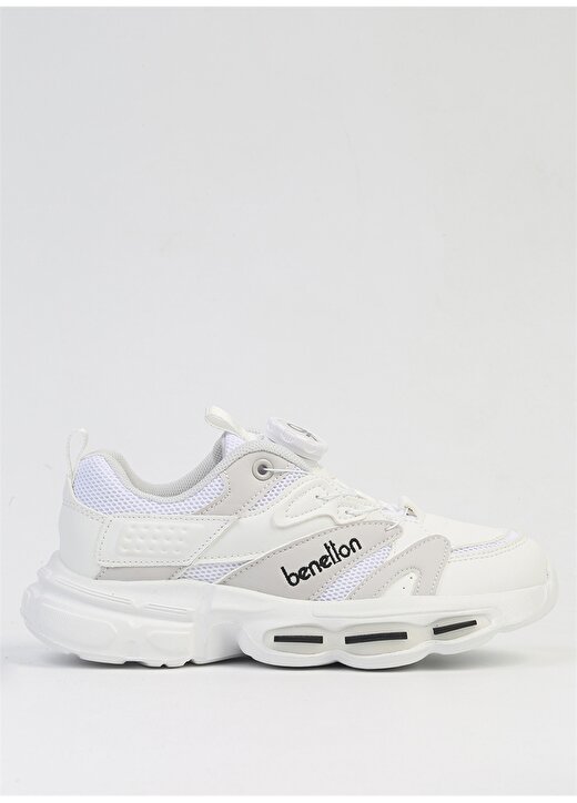 Benetton Beyaz Kız Çocuk Sneaker BNI-10253 1