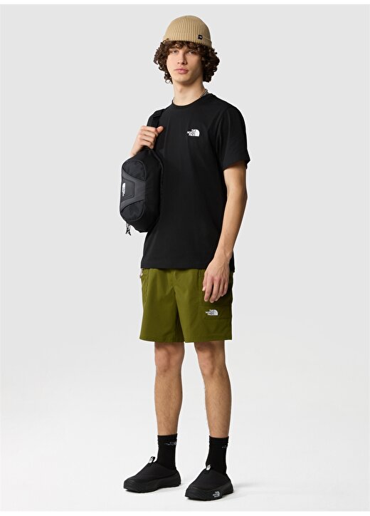 The North Face Siyah Erkek Bisiklet Yaka T-Shirt NF0A87NGJK31_M S/S SIMPLE DOME TEE 2