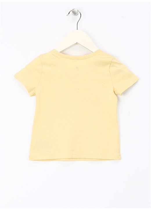 Gap Düz Sarı Kız Çocuk T-Shirt 862085 2