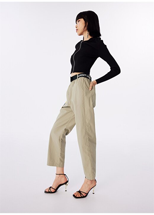 Twist Orta Bel Straight Taş Kadın Pantolon TS1240003111030 3