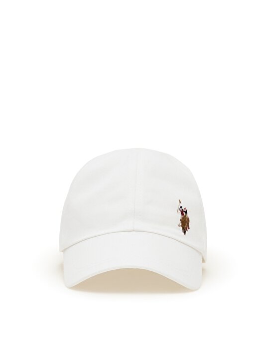 U.S. Polo Assn. Beyaz Erkek Şapka BYRAN-IY24 2