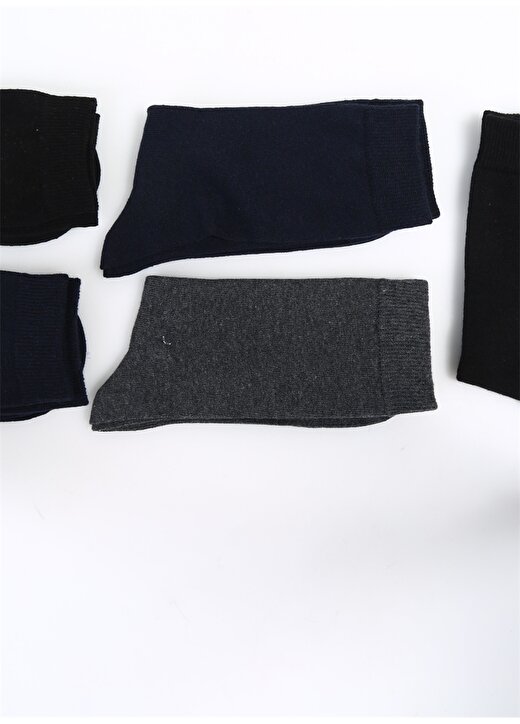 T-Box Siyah - Lacivert - Antrasit Erkek Soket Çorap 5Lİ SOKET ERK 3
