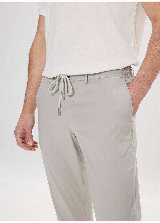 Altınyıldız Classics Normal Bel Normal Paça Slim Fit Açık Gri Erkek Pantolon 4A0124200029 4