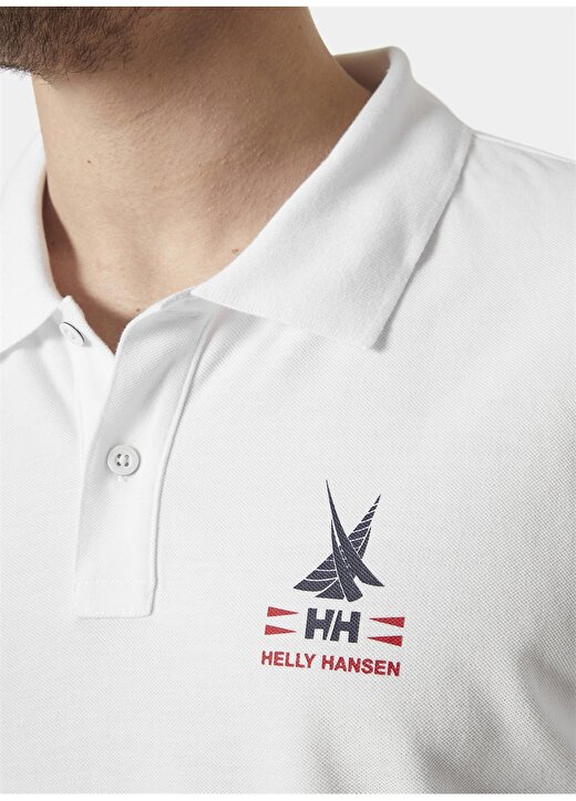 Helly Hansen Beyaz Erkek Polo T-Shirt HHA.34299_KOSTER POLO 2
