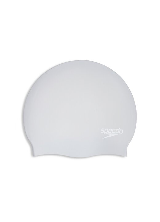 Speedo Beyaz - Gümüş Unisex Bone 8-0616817273-SPEEDO LONG HAIR CAP A 1