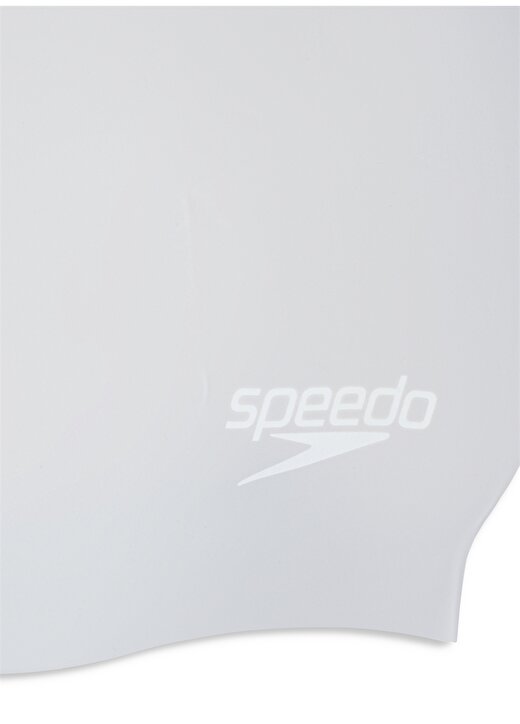 Speedo Beyaz - Gümüş Unisex Bone 8-0616817273-SPEEDO LONG HAIR CAP A 2