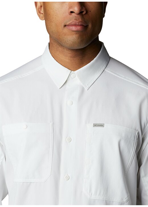 Columbia Beyaz Erkek Normal Kalıp Gömlek 2012931100_AM1683 SILVER RIDGE SLVE 3