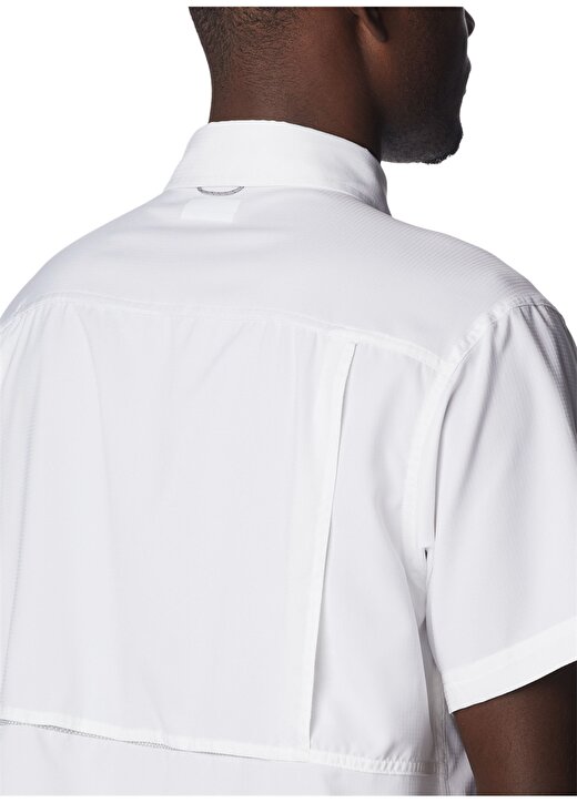 Columbia Beyaz Erkek Standart Fit Gömlek 2030721100_AM1517 SILVER RIDGE SLVE 3