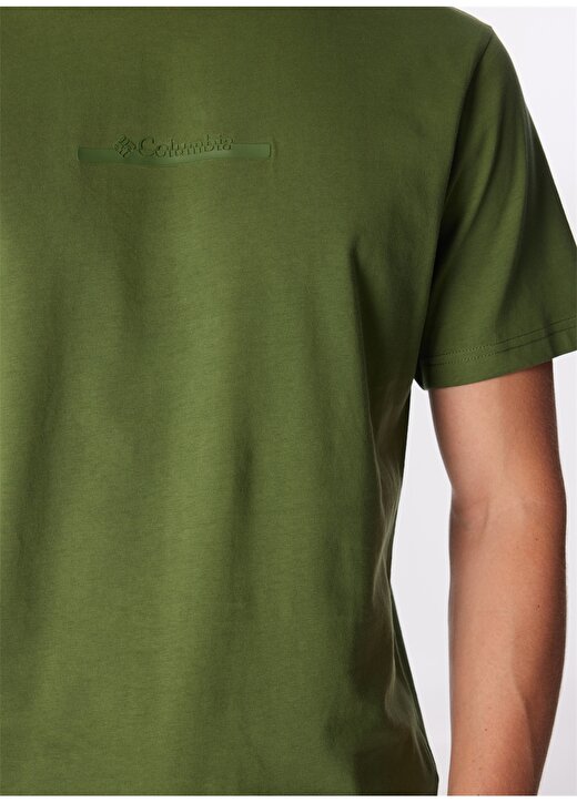 Columbia Yeşil Erkek O Yaka Normal Kalıp T-Shirt 9120180352_CS0121 CSC BAR SPLIT 4