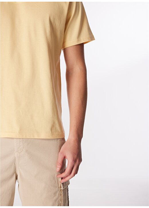Columbia Sarı Erkek O Yaka Normal Kalıp T-Shirt 9120180754_CS0121 CSC BAR SPLIT 4