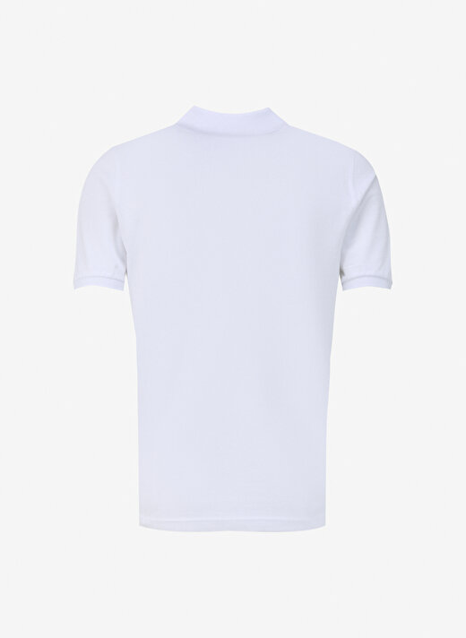 People By Fabrika Beyaz Erkek Basic Polo T-Shirt SPBF4SM-TST5017   2