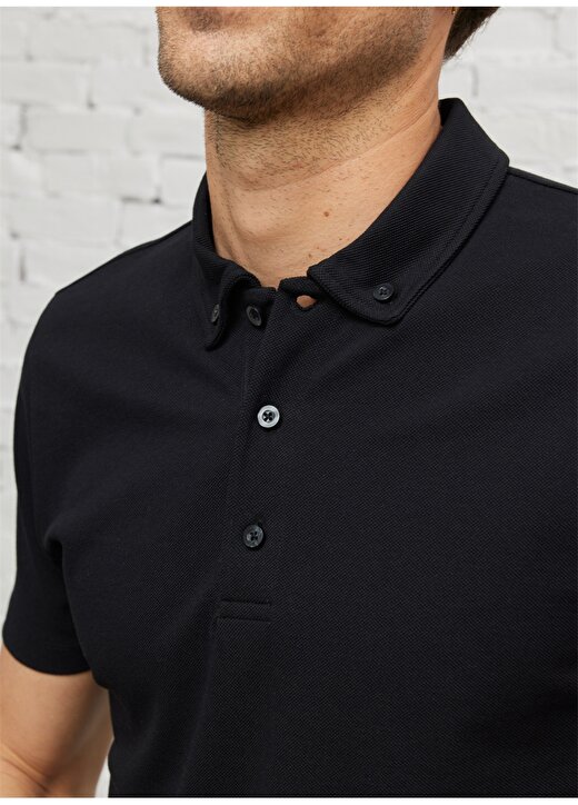 Altınyıldız Classics Siyah Erkek Polo T-Shirt 4A4823200076 3