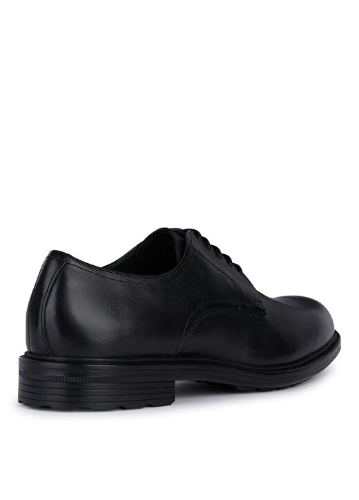 Geox Siyah Erkek Deri Klasik Ayakkabı U WALK PLEASURE B 4